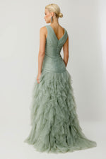 Resmi Galeri görüntüleyiciye yükleyin, Soft Romance Kat Kat Uçuşan Tül Elbise