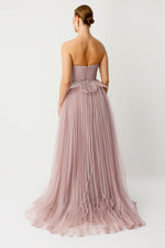 Load image into Gallery viewer, Sparkling Embroidered Princess Form Evening Dress