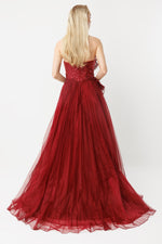 Load image into Gallery viewer, Majestic Princess Gown with Floral Appliques