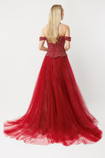 Load image into Gallery viewer, Ruby Glamour Tulle Red Princess Dress