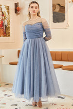 تحميل الصورة في عارض المعرض، فستان توتو من القماش اللامع