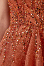 تحميل الصورة في عارض المعرض، تنورة توتو وأشرطة الكتف مساء اللباس