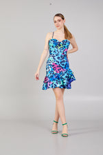 تحميل الصورة في عارض المعرض، فستان مشد منقوش