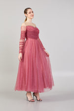 تحميل الصورة في عارض المعرض، فستان توتو من القماش اللامع