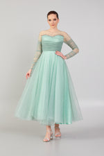 تحميل الصورة في عارض المعرض، فستان توتو من القماش اللامع