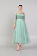 تحميل الصورة في عارض المعرض، فستان توتو من القماش اللامع