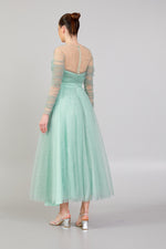 تحميل الصورة في عارض المعرض، فستان توتو من القماش اللامع