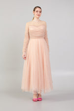 تحميل الصورة في عارض المعرض، فستان توتو من القماش اللامع