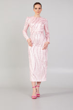 تحميل الصورة في عارض المعرض، موديل السمكة فستان سهرة مطرز