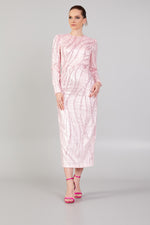 تحميل الصورة في عارض المعرض، موديل السمكة فستان سهرة مطرز