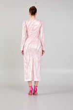 تحميل الصورة في عارض المعرض، موديل السمكة فستان سهرة مطرز