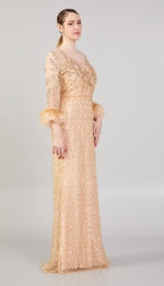 Load image into Gallery viewer, Special Design Embroidered Evening Dress
