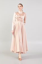 تحميل الصورة في عارض المعرض، ثنى مفصلة حجر مطرز مساء اللباس