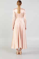 تحميل الصورة في عارض المعرض، ثنى مفصلة حجر مطرز مساء اللباس