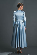 تحميل الصورة في عارض المعرض، ثنى مفصلة حجر مطرز مساء اللباس