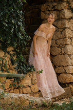 تحميل الصورة في عارض المعرض، فستان سهرة هندي أنيق منقوش هوت كوتور