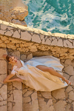 تحميل الصورة في عارض المعرض، فستان سهرة جاكار متعدد الطبقات