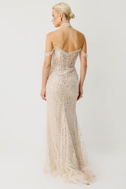 Prestige Shine Choker Yaka Özel Tasarım Elbise