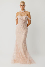 Prestige Shine Choker Yaka Özel Tasarım Elbise