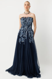 Vintage Strapless Engagement Dress