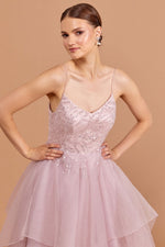 Load image into Gallery viewer, Tutu Skirt and Shoulder Straps Evening Dress
