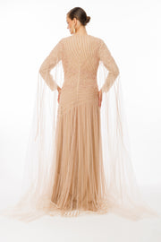 KASNAK İŞLEMELİ ÖZEL TASARIM ABİYE