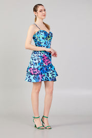 Corset Patterned Dress