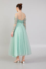 Glitter Fabric Tutu Dress