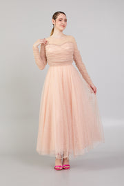 Glitter Fabric Tutu Dress