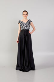 Desenli Çift Renkli Tulum