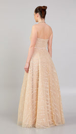 Load image into Gallery viewer, Strapless Special Design Evening Dress with Embroidery Detail
