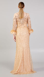 Special Design Embroidered Evening Dress