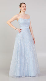 Load image into Gallery viewer, Strapless Special Design Evening Dress with Embroidery Detail
