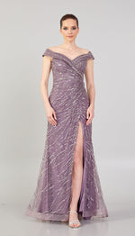 Load image into Gallery viewer, Special Design Slit and Embroidered Evening Dress
