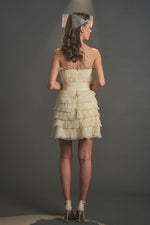 Load image into Gallery viewer, Midi Length Strapless Dress
