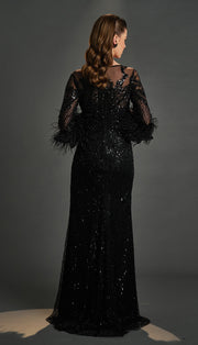 Special Design Embroidered Evening Dress